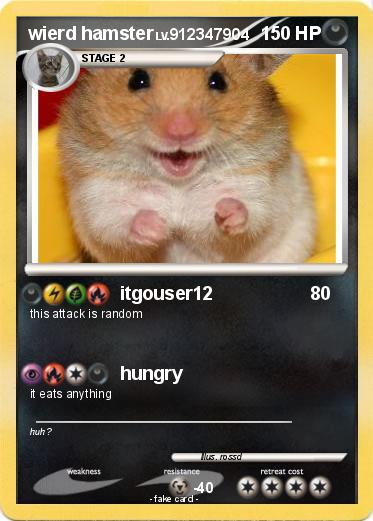 Pokemon wierd hamster