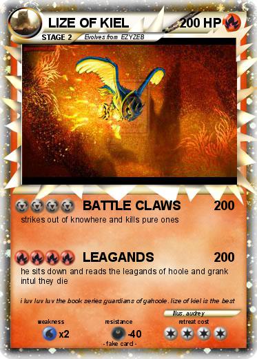 Pokemon LIZE OF KIEL