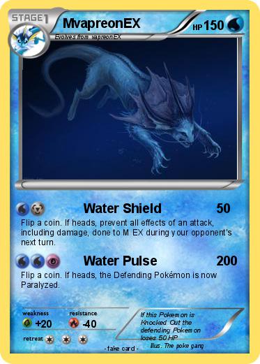 Pokemon MvapreonEX