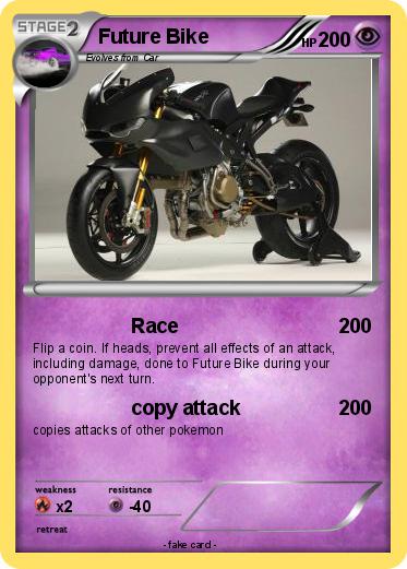 Pokemon Future Bike