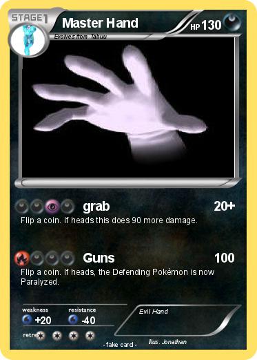 Pokemon Master Hand