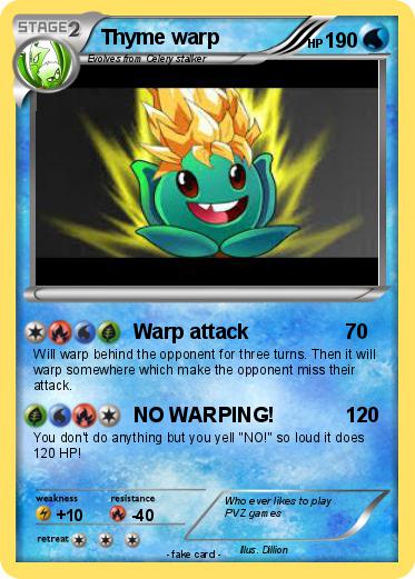 Pokemon Thyme warp
