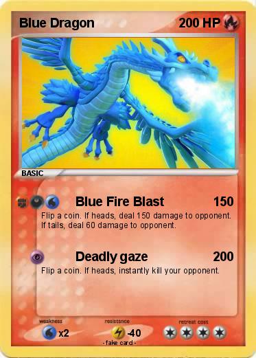 Pokemon Blue Dragon