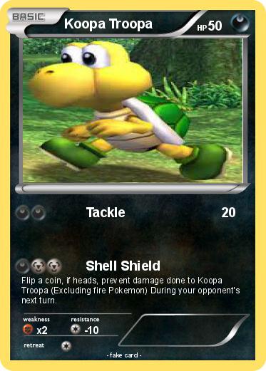 Pokemon Koopa Troopa