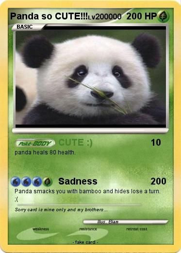 Pokemon Panda so CUTE!!!