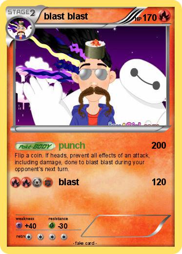 Pokemon blast blast