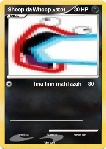 Pokemon Shoop da Whoop