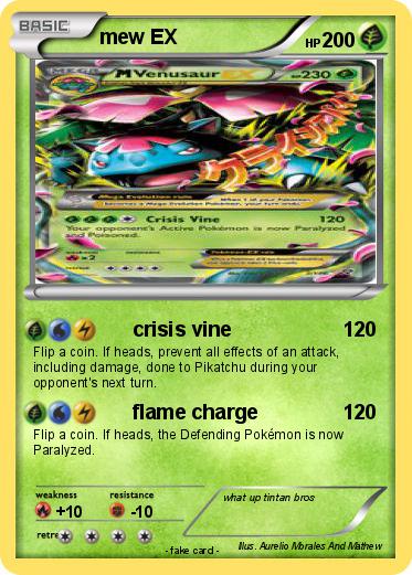 Pokemon mew EX
