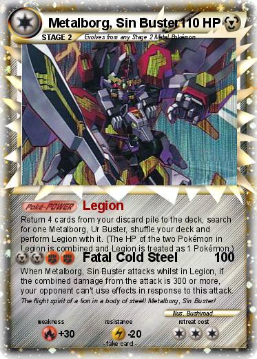 Pokemon Metalborg, Sin Buster