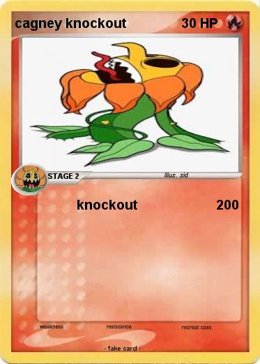 Pokemon cagney knockout