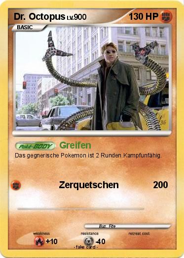 Pokemon Dr. Octopus