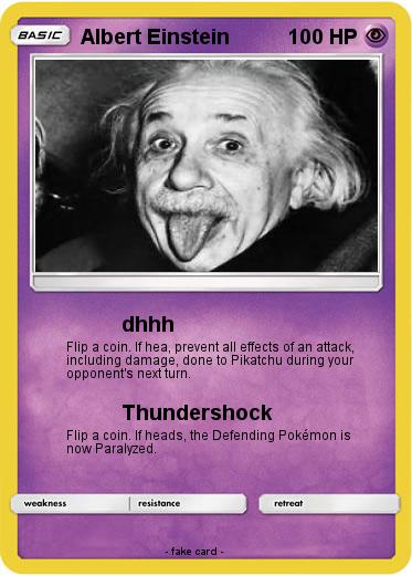 Pokemon Albert Einstein