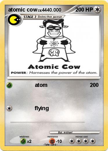 Pokemon atomic cow