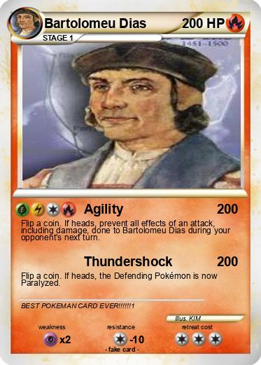 Pokemon Bartolomeu Dias