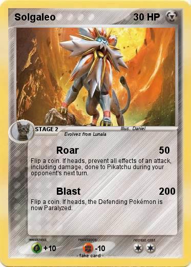 Pokemon Solgaleo