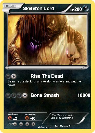 Pokemon Skeleton Lord