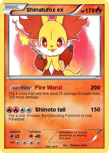 Pokemon Shinatufox ex