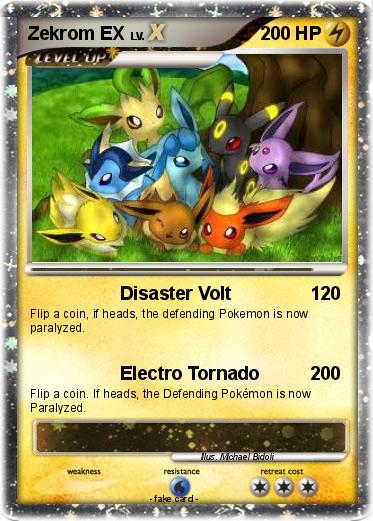 Pokemon Zekrom EX