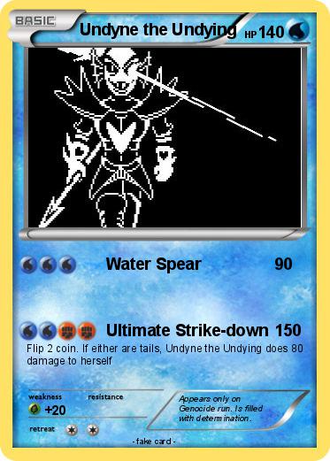 Pokemon Undyne the Undying