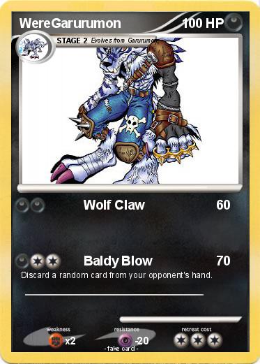Pokemon WereGarurumon