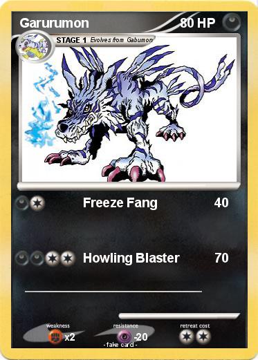 Pokemon Garurumon