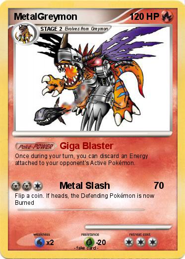 Pokemon MetalGreymon