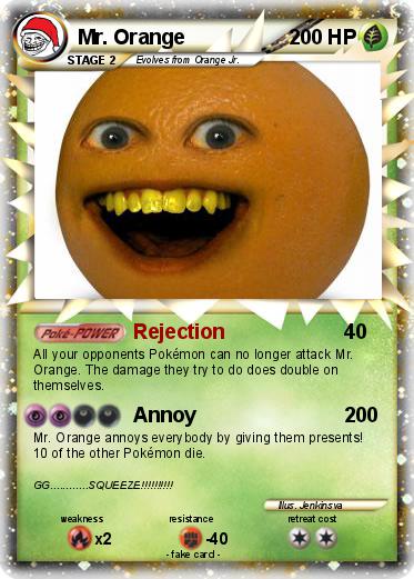Pokemon Mr. Orange