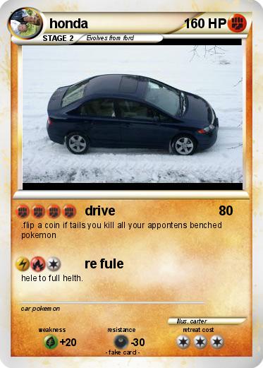 Pokemon honda