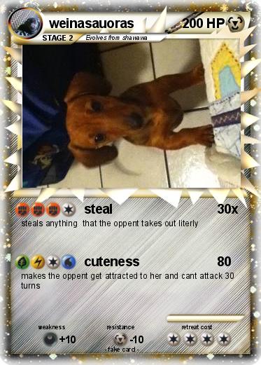 Pokemon weinasauoras