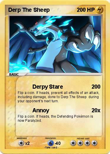 Pokemon Derp The Sheep