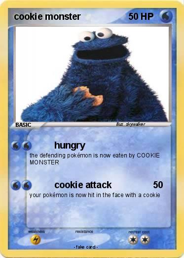 Pokemon cookie monster