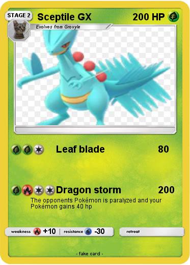 Pokemon Sceptile GX