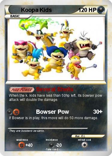 Pokemon Koopa Kids