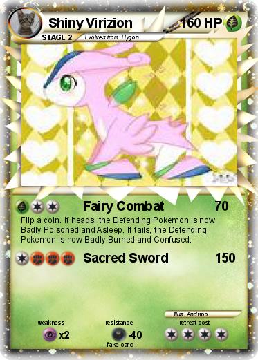 Pokemon Shiny Virizion