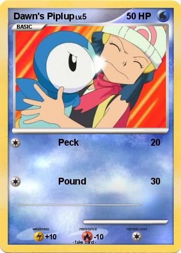 Pokemon Dawn's Piplup