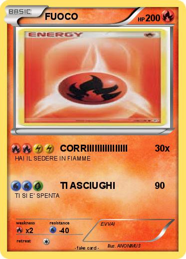 Pokemon FUOCO