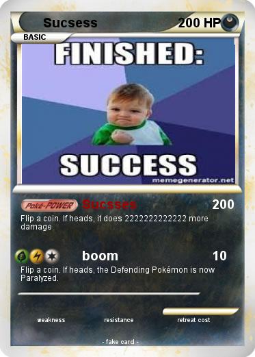 Pokemon Sucsess