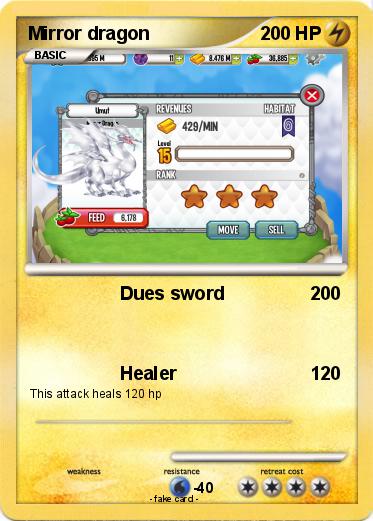 Pokemon Mirror dragon