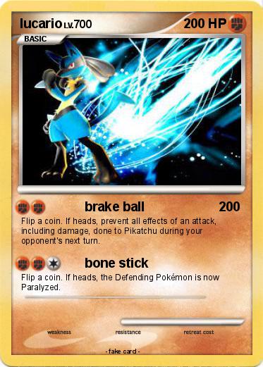 Pokemon lucario