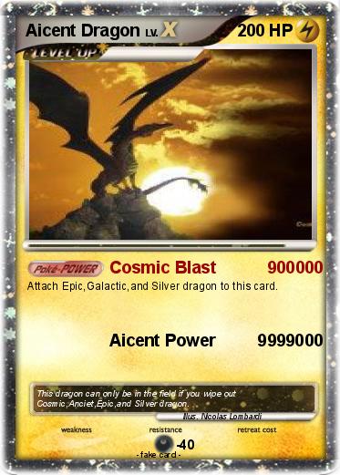 Pokemon Aicent Dragon