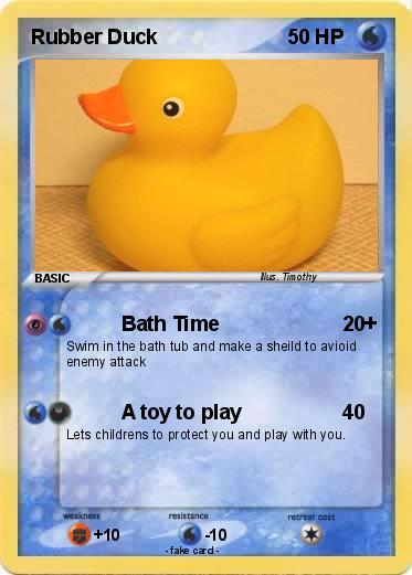 Pokemon Rubber Duck