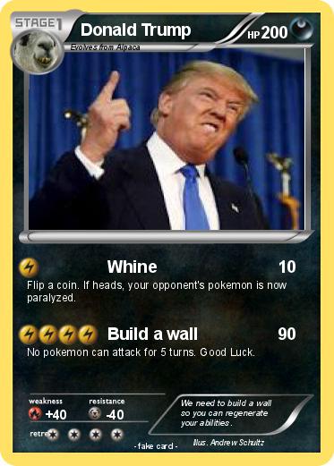 Pokemon Donald Trump