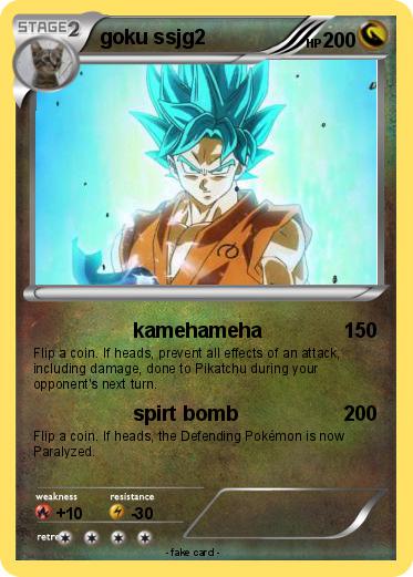 Pokemon goku ssjg2