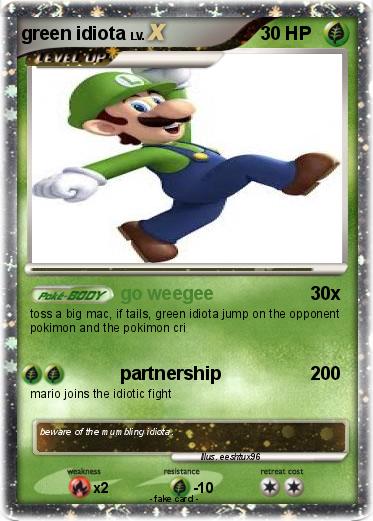 Pokemon green idiota