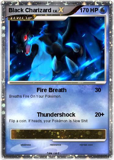 Pokemon Black Charizard
