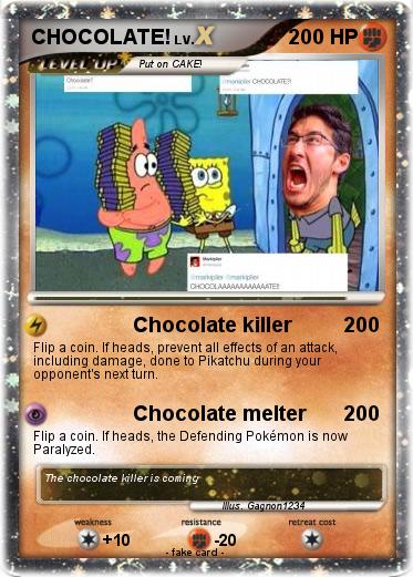 Pokemon CHOCOLATE!