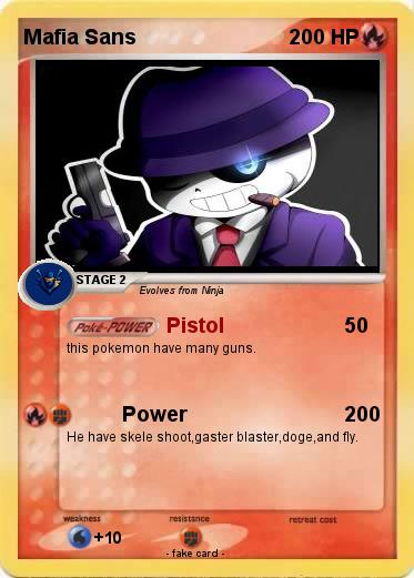 Pokemon Mafia Sans
