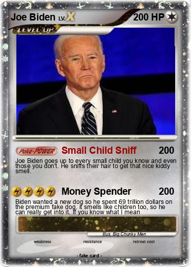 Pokemon Joe Biden