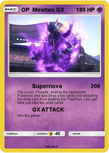 Pokemon Op Mewtwo Gx