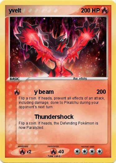 Pokemon yvelt